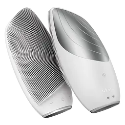 Електронна звукова термощітка для обличчя GESKE Sonic Thermo Facial Brush 6 в 1 біла - мініатюра 2
