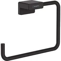Кільце для рушника Hansgrohe AddStoris Matt Black 41754670 Чорний матовий