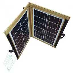 Сонячна панель трансформер CcLamp CL-670 7 Вт заряджання від сонця Solar Panel Пісочні - мініатюра 2