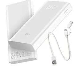 Зовнішній акумулятор ZMI 20000 mAh 18 W (QB821) швидке заряджання дисплей - мініатюра 4