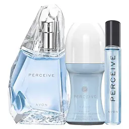 Набір парфумований жіночий Avon Perceive (edp/50ml + deo/50ml + edp/10ml) (494693318) - мініатюра 1