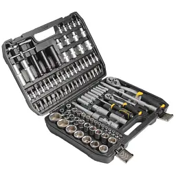Набір інструментів Sigma насадок торцевих та с1/4" 1/2" 114 шт CrV (6003781) - мініатюра 8