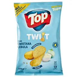 Чіпси Top сметана з цибулею 150 г.