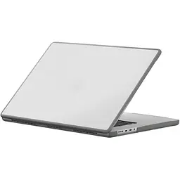 Пластикова накладка (верх та низ) DK HardShell Case для Apple MacBook Pro 14` M1-M6 (2021-2026) Gray [169145] - мініатюра 2