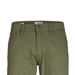 Шорти чоловічі джинсові Jack & Jones S W30" (JPSTRICK JJSHORTS AKM DUSTY OLIVE) - мініатюра 5