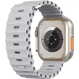 Сенсорний смарт-годинник Smart T900 Ultra White (16073-hbr) - мініатюра 2