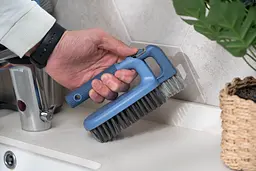 Щітка для миття 2 в 1 Ardesto Profe 13.9 х 7 х 9 см блакитна (ARHE1302B) - мініатюра 14