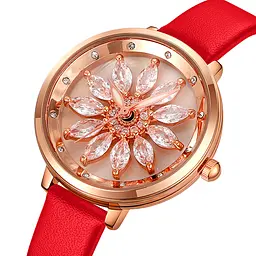Жіночий наручний годинник 2268MTRD Matte Red Skmei acs0030070 - мініатюра 2