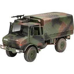 Збірна модель Revell Вантажівка Unimog 2T milgl рівень 5 масштаб 1:35, 190 деталей (RVL-03337) - мініатюра 3