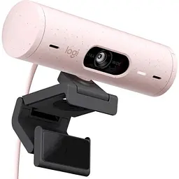 Веб-камера Logitech BRIO 500 Rose (960-001421) [75520] - мініатюра 5