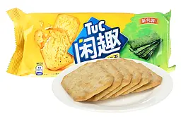 Крекер Тук із смаком морських водоростей TuC Seaweed flavor, 90 г