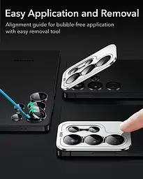 Захисне скло для камери ESR Armorite Camera Lens Protectors Clear для Samsung S25 Ultra (1D79500302) - мініатюра 7