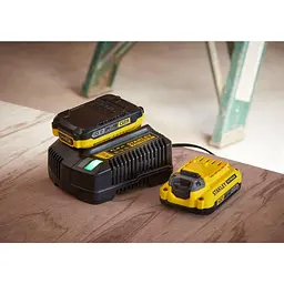 Дриль-шурупокрут Stanley FatMax 20V ударний безщітковий з двома акумуляторами 18 В 4 Аг (SFMCD721M2K-QW) - мініатюра 5