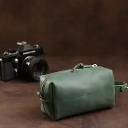 Шкіряна косметичка GRANDE PELLE 16х9х7 см acs0018596 - мініатюра 6