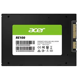 Накопичувач SSD 2.5" 256GB Acer (RE100-25-256GB) - мініатюра 2