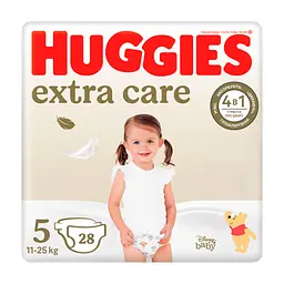 Подгузники Huggies Extra Care Size 5 (11-25 кг) 28 шт (5029053583150)