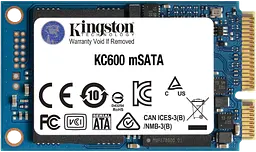 SSD mSATA накопичувач Kingston KC600 256GB (SKC600MS/256G) - мініатюра 1