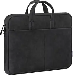 Сумка для ноутбука 15.6'' Defender PU шкіра чорний кишеня - мініатюра 2