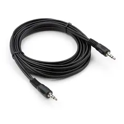 Кабель мультимедійний 3.5mm M to 3.5mm M 3.0m Vinga (VCPDCJ35MM3BK) - мініатюра 2