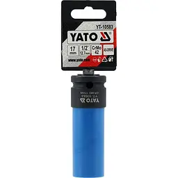 Головка торцева ударна YATO квадрат-1/2 М17 мм (YT-10583) - мініатюра 4