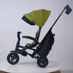 Велосипед складаний триколісний дитячий Qplay Nova+ Rubber Military Green (S700-13Nova+MilitaryGreen) - мініатюра 9