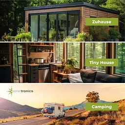 Інвертор Solartronics 24V–230V 1500 Вт з 2 розетками та USB, модифікована синусоїда - мініатюра 6