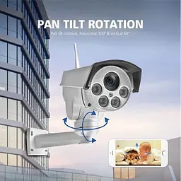 Камера вулична Boavision B989W поворотна PTZ з 5Х наближенням Wifi 5 Мп (100652) - мініатюра 2