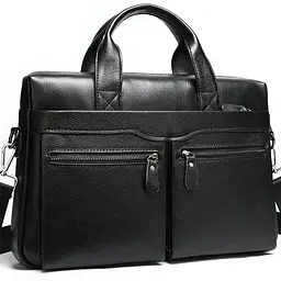 Чоловіча сумка для ноутбука й документів чорна SK N76955 Tiding Bag