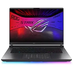 Ігровий ноутбук ASUS ROG Strix G16 (G615JPR-S5047), Intel Core I9-14900HX до 5.8 ГГц, 16" WQXGA, 32 ГБ, SSD 1 ТБ, NVIDIA GeForce RTX 5070 8 ГБ, Free DOS