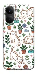 TPU чохол Demsky Cats pattern для Xiaomi Poco X8 Pro Max