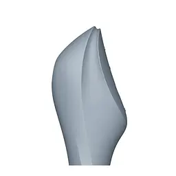 Вакуумний стимулятор клітора з вібрацією Satisfyer Curvy Trinity 3 сірий - мініатюра 4