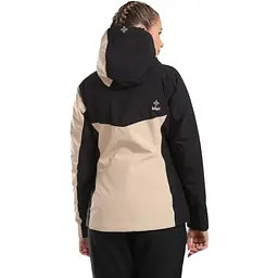 Куртка Kilpi Flip W Black/Beige S (1054-024.0413) - мініатюра 2