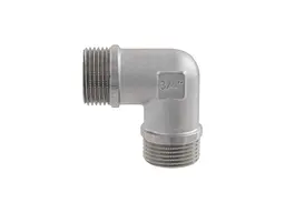 Кут RAFTEC 3/4'' латунь, ЗЗ, DN20, нікель, UN02 - мініатюра 4