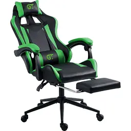 Геймерське крісло GT Racer чорне із зеленим (X-2323 Black/Green) - мініатюра 5