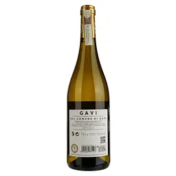 Вино Producers Del Gavi Gavi з муніципалітету Гаві Мілле 951 DOCG, біле, сухое, 12,5%, 0,75 л - мініатюра 2