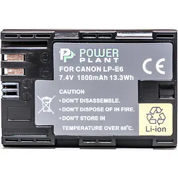 Акумулятор PowerPlant LP-E6 для Canon (DV00DV1243) [170174] - мініатюра 2