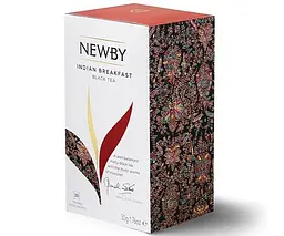 Чай чорний Newby Індійський сніданок в пакетиках 25 шт (310040) - мініатюра 2