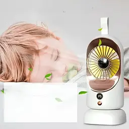 Портативний USB вентилятор 5В (29×11×11см), F-5 - мініатюра 4