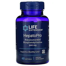 Фосфатидилхолін, Hepatopro, 900 мг, 60 капсул Life Extension vit0001649