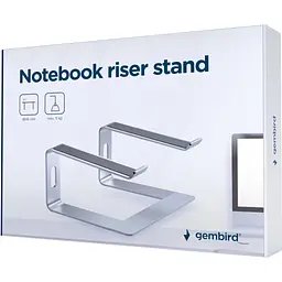 Підставка до ноутбука Gembird до 15.6", алюміній (NBS-D1-01) - мініатюра 5