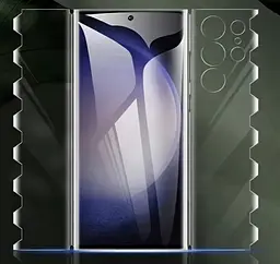 Захисна плівка DK для Samsung Galaxy S25 Ultra (S938) | HydroGel 360° Butterfly (clear) - мініатюра 2