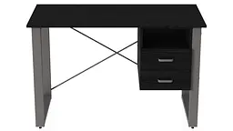 Письмовий стіл із ящиками Ferrum-decor Оскар 750x1200x600 метал Сірий ДСП Сосна Кембра 16 мм (FRD-103229) - мініатюра 4