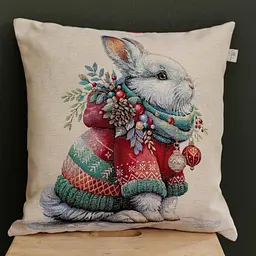 Наволочка гобеленова Прованс Зая 45×45 см (47243) - мініатюра 3