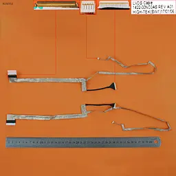 Шлейф матриці для Asus A72 K72 Pro7A X7A X72 series, (Довга версія, LVDS 40pin, 1422-00NC0AS, Аналог)
