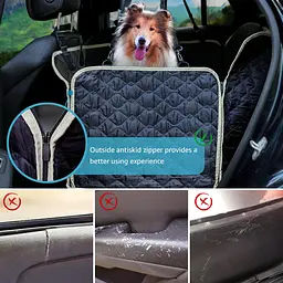 Чохол для автомобільного сидіння Lassie Dog із сітчастим візуальним вікном - мініатюра 3