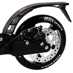Самокат Scale Sports 93х38х91-105 см Чорний 000231408 - мініатюра 4