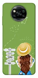 Чохол Demsky Travel girl для Xiaomi Poco X3 NFC / Poco X3 Pro