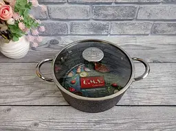 Каструля O.M.S. Collection 3116-20 см 2,5л Black - мініатюра 3