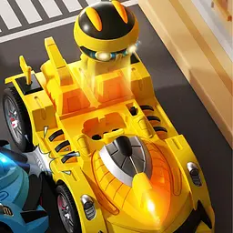 Машинка на радіокеруванні ZF17-1A Super Bumper Car Yellow - мініатюра 3