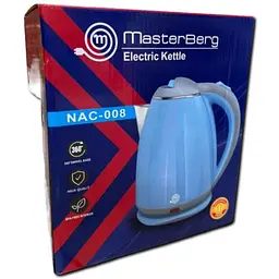Електриний чайник Masterberg NAC-008, 2 л блакитний (41540-NAC-008_290) - мініатюра 3